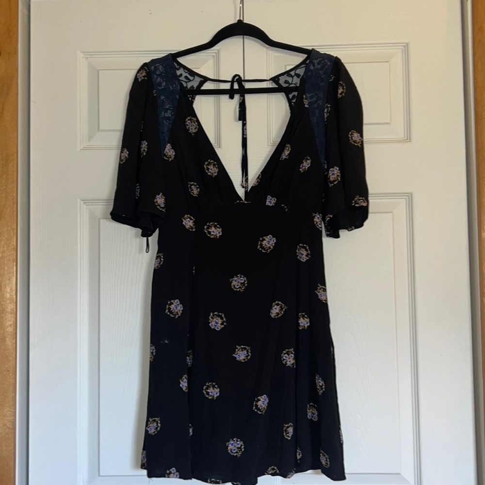 Free people navy summer dress